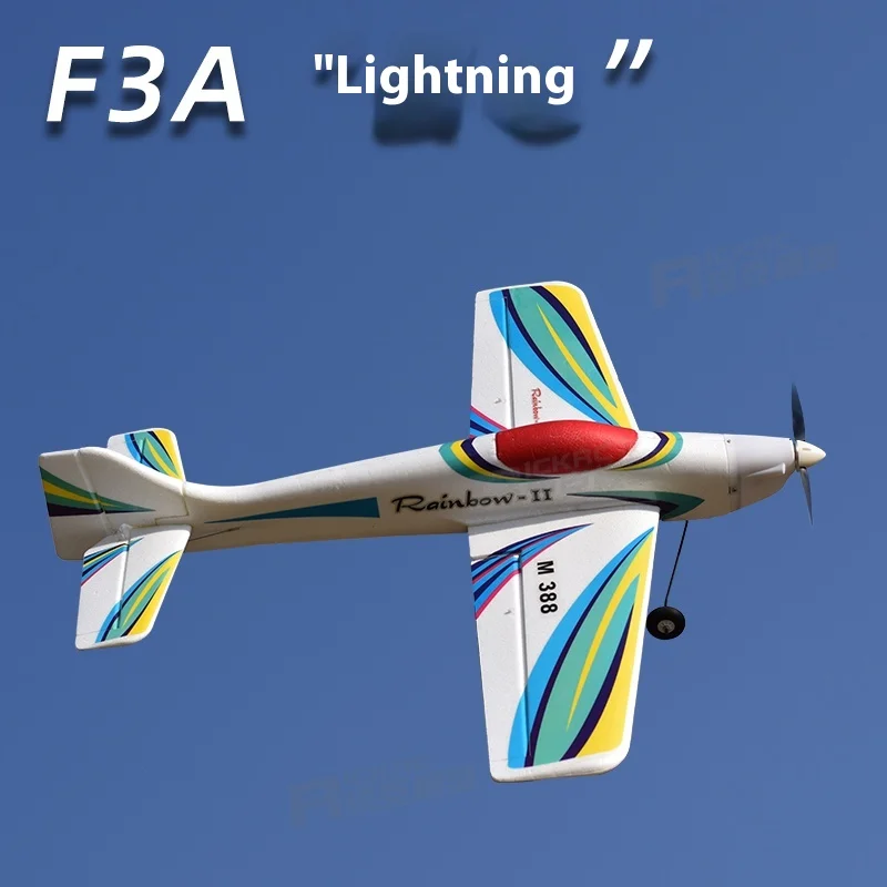 Remote Control Aircraft Model Electric Fixed Wing Aircraft F3a Lightning Stunt Machine Sports Outdoor Assembly Model 3d Training