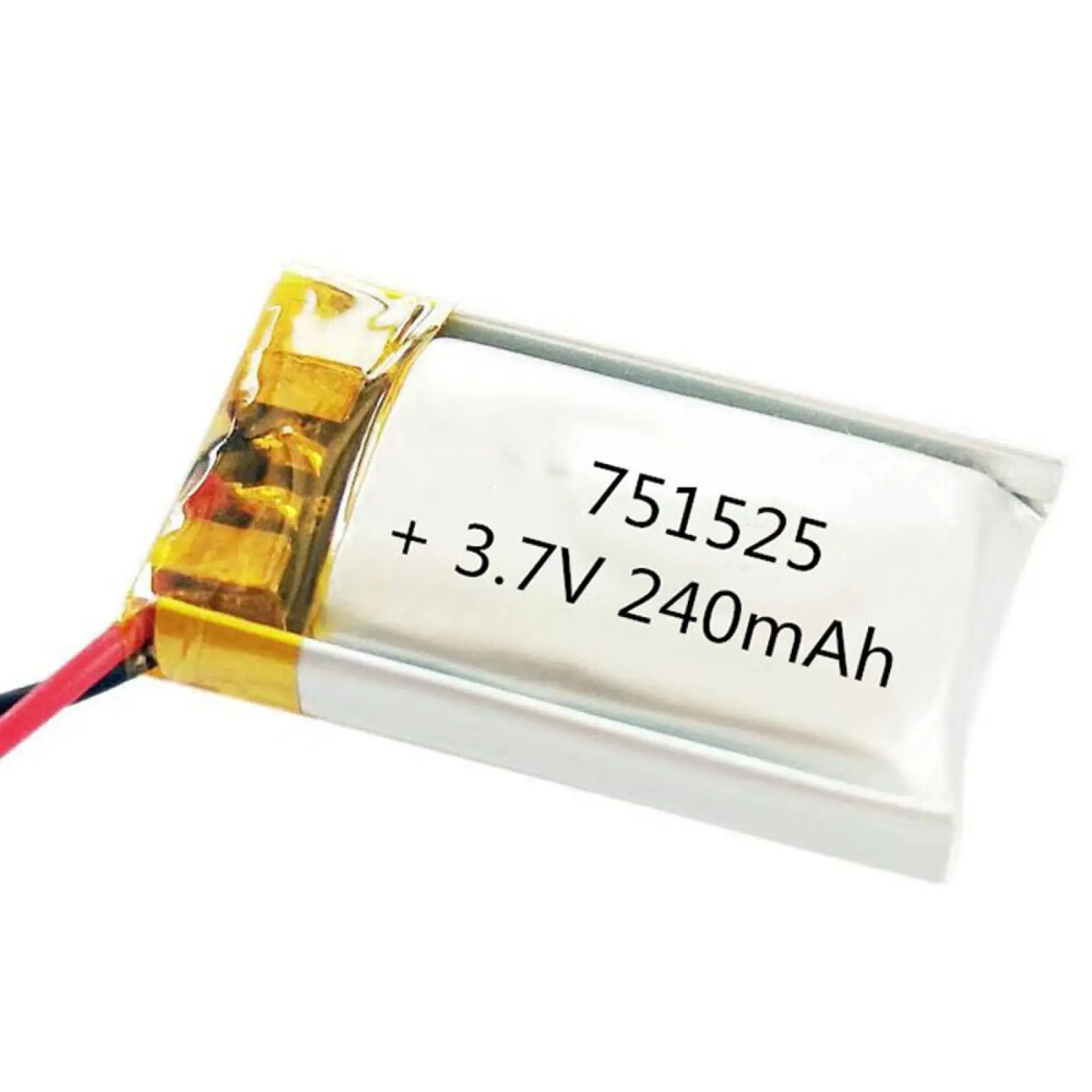3,7 V 240 mAh 751525 Li-Polymer Li Batterie JST-PH 2pin 2,0 Für SMART WATCH MP3 LAPTOP GPS MOBILE POWER ELEKTRISCHE SPIELZEUG