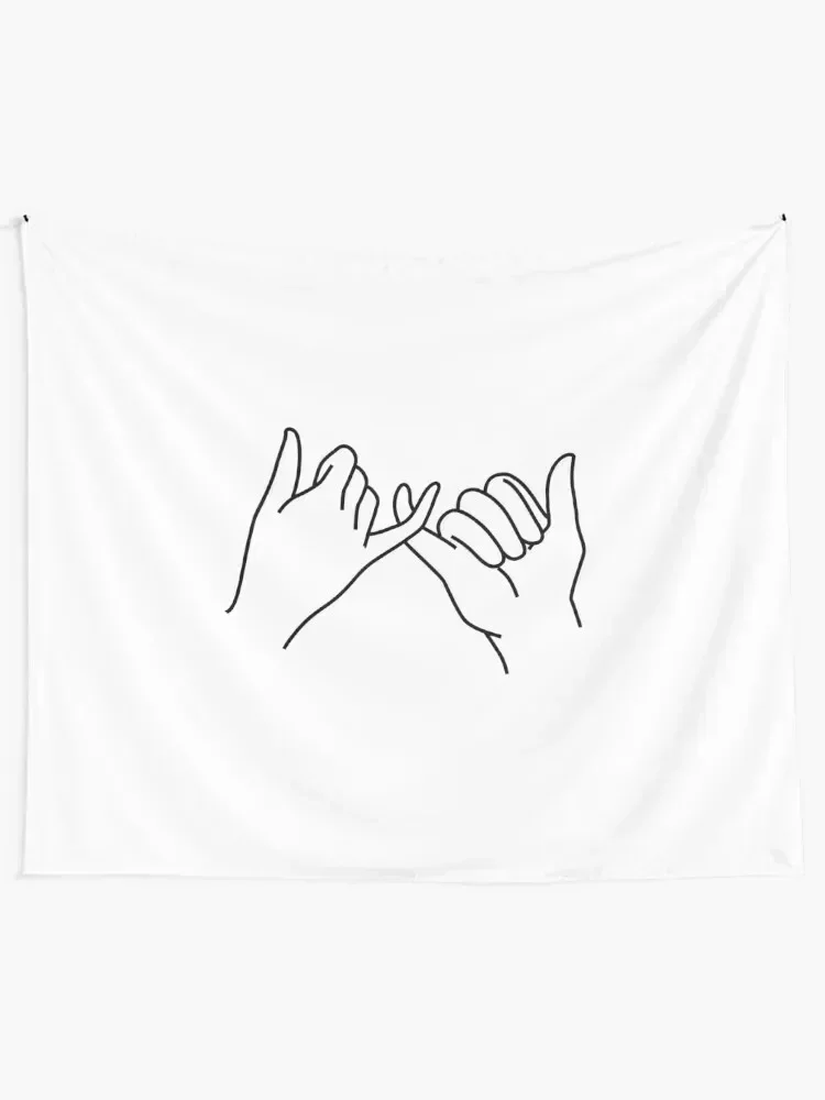 Customizable pinky promise Tapestry Home Decoration Bedroom Decor Tapestry