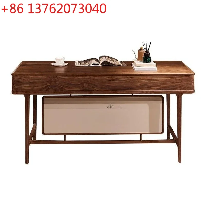 North American black walnut desk study calligraphy writing desk household