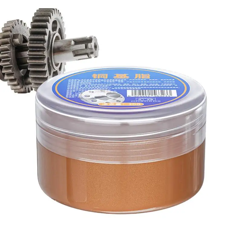 30g Copper Anti Seize Copper Thread Grease Bolt Hub Gear Grease Lubricant Waterproof Automotive Copper Grease Agent