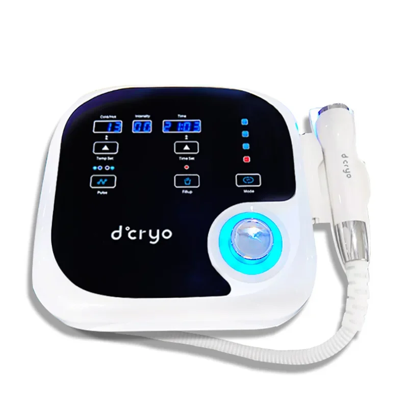 Electroporation Hot and Cold Import Red Blue Light Facial Repair Lifting Tightening RF Freezing Beauty Instrument