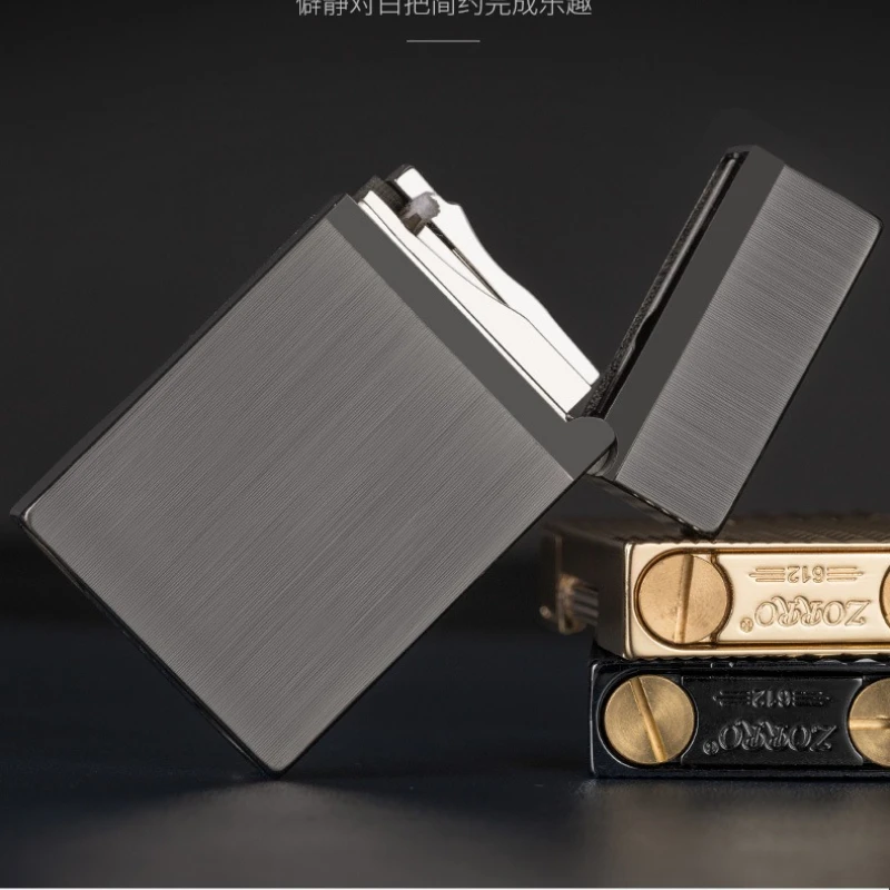 

2026 Zorro Kerosiene Brushed Alloy Personalized Gifts Bulk Hot Selling Style Lighter Boyfriend Gift