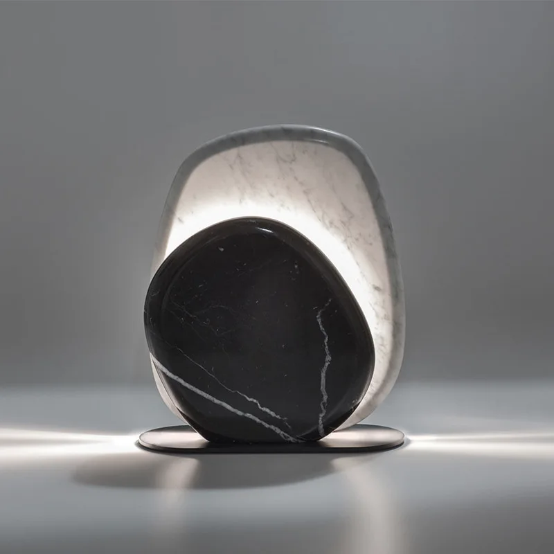 Postmodern marble table lamp Nordic bedroom bedside creative fashion designer creative decorative table lamp