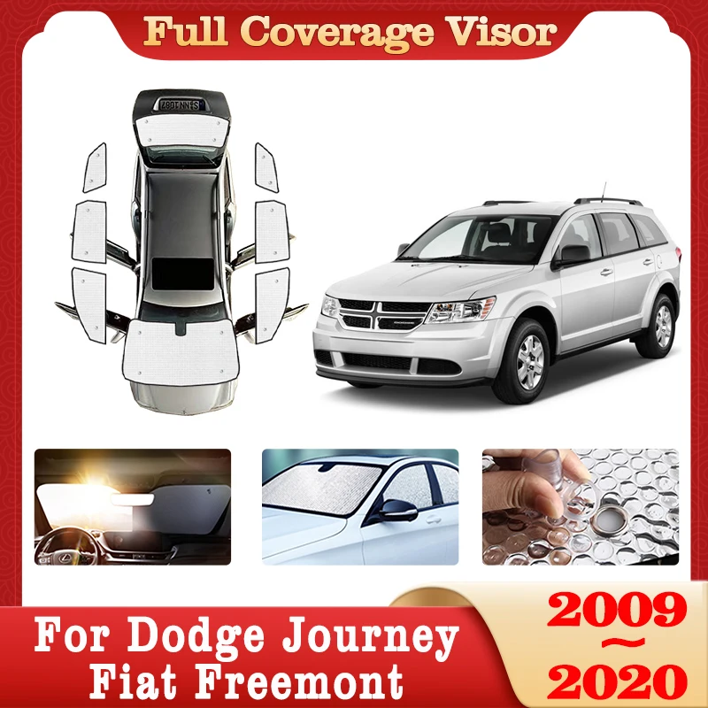 

Car Full Coverage Sunshade For Dodge Journey Fiat Freemont 2009~2020 2016 2017 2018 Accessories Visor Sun Protection Side Window