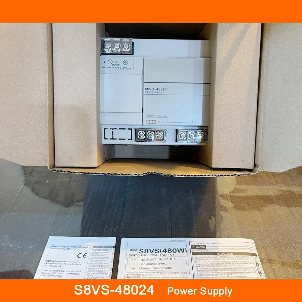 New S8VS-48024 480W/DC24V 20A OUTPUT Switching Power Supply High Power Type