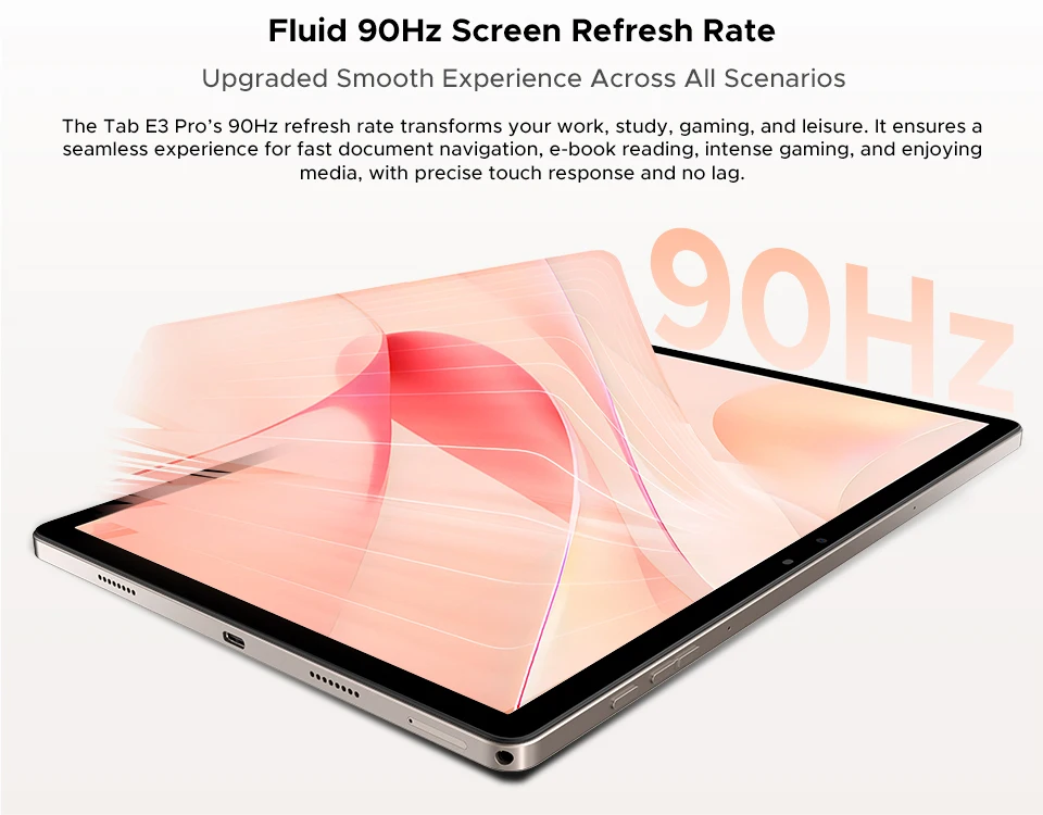 DOOGEE Tab E3 Pro Tablet Android 15 Gemini AI 13'' Display 7.9mm Ultra-thin 8GB 256GB Smart Pad 11000mAh Battery Global Version