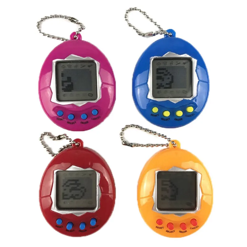 Tamagotchis Electronic Pet Machine Keychain Portable Pet In Virtual Cyber Pet Keychain E-pet Interactive 90s Nostalgic Toy