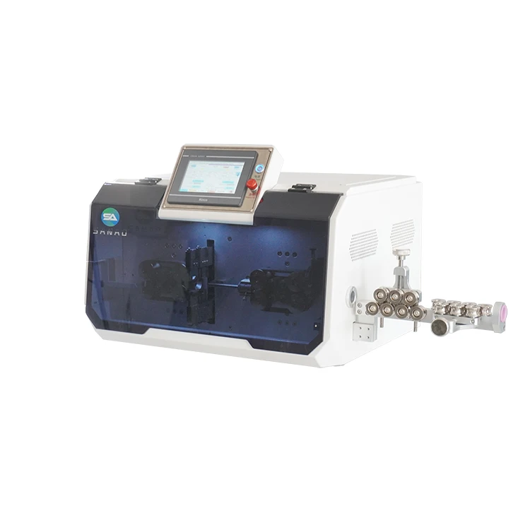 Automatic Sheath Wire Cutting Stripping Machine for OuterJacket and Inner Cores Strip