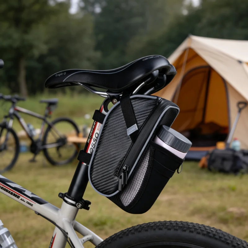 

Factory Direct Waterproof Mountain Bike Tool Bag Water Bottle Saddle Bag Rear Seat Pack for Cycling
