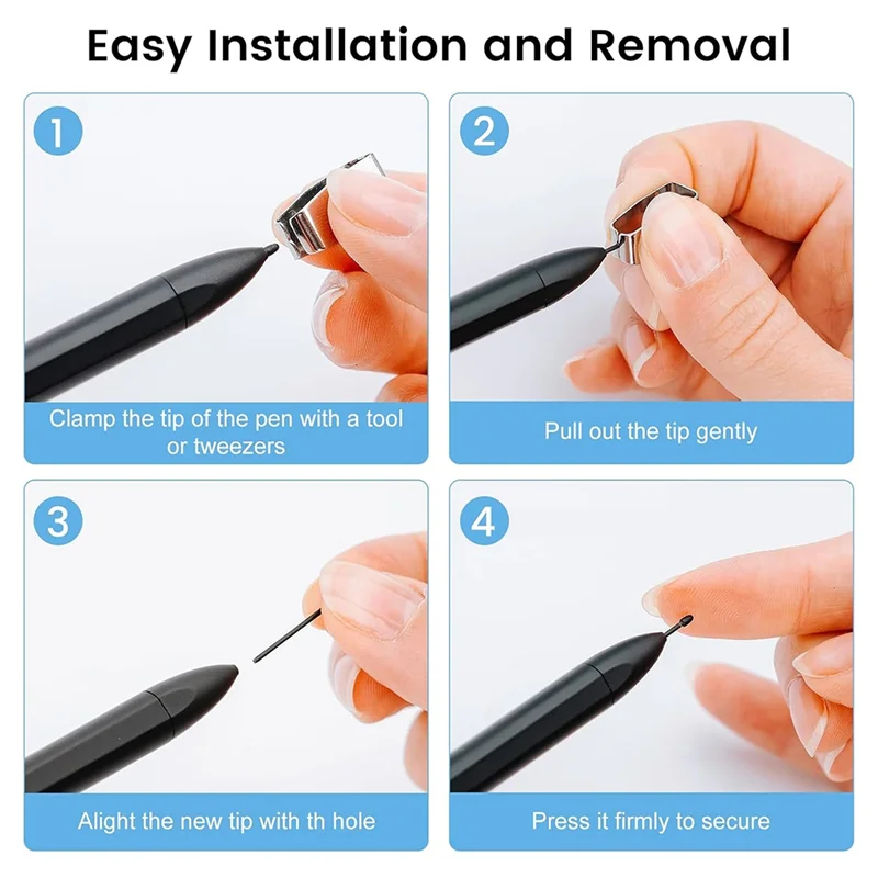 

10PCS Stylus Pen Tips For Remarkable 2,For Marker 1/2 Stylus Marker Pen Plus,Sensitive & Titl Pressure Marker 2 Pen Nibs