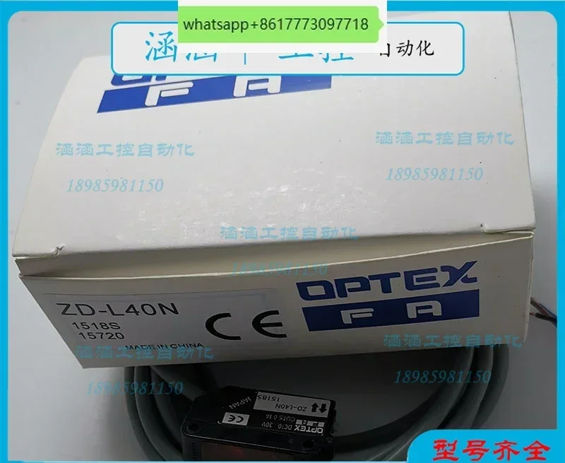 OPTEX Diffuse Reflection Photoelectric Switch ZD-L40N Laser Sensor with High Speed Response and Excellent Quality