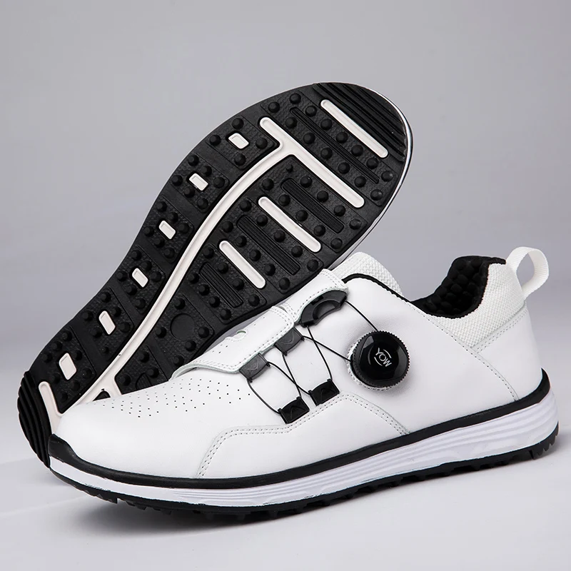 

2026 Lightweight Golf Shoes Men Professional Anti Slip Male Footwears For Golfing Walking Cushioning Sneaker