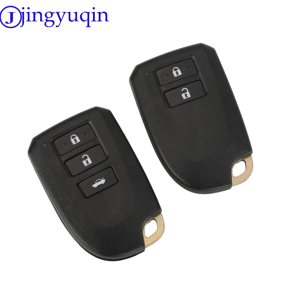 JYQ Remote Car Key Shell Case Fob For Toyota Prado Yaris Vios Previa Yarisl X Hiace Vios Verso Camry Corolla Fob Auto Control