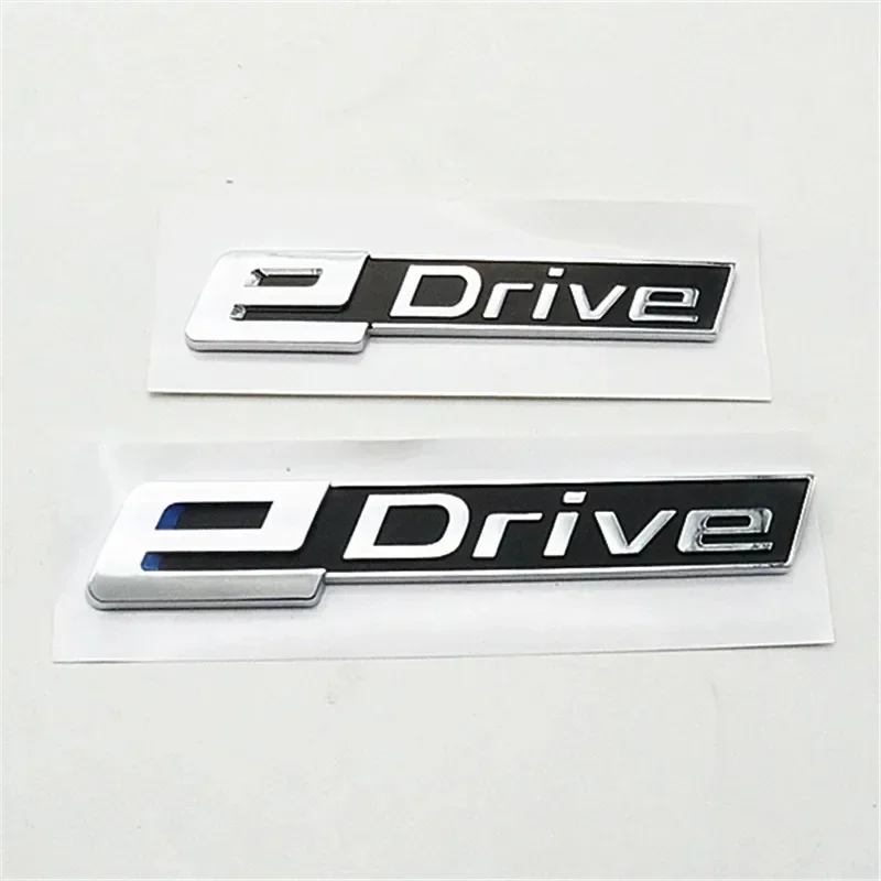 eDrive Emblem Car Side Fender Sticker Rear Tail Letter Badge Trunk Logo For BMW X1 X2 X3 X5 X4 X6 X7 i8 i3 e Drive Accessories