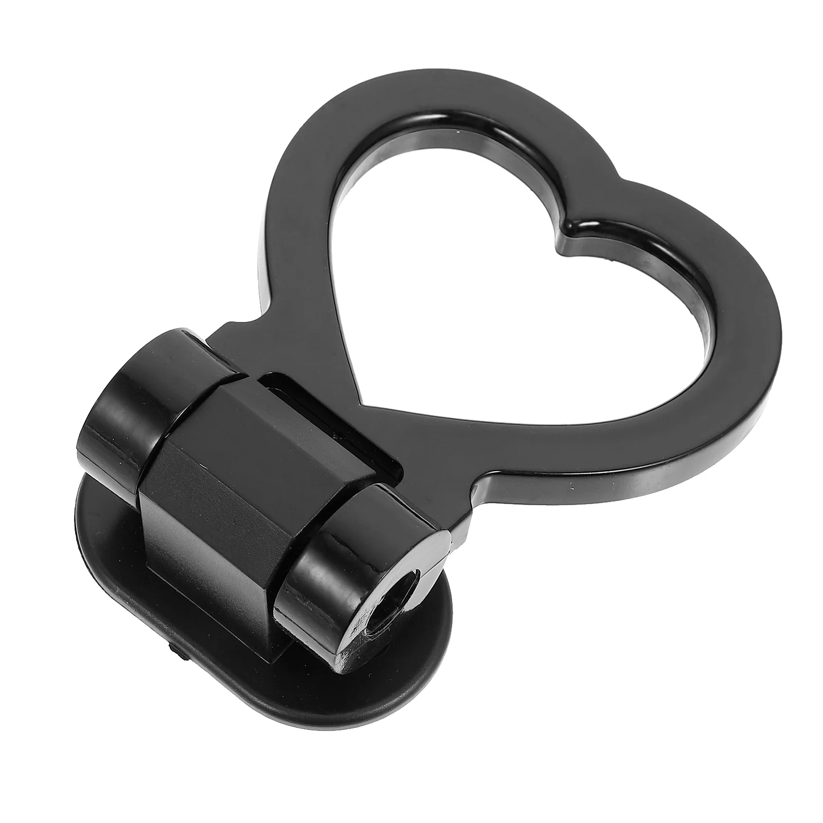 

Universal Black Decorative Tow Hook Towing Hooks ABS Durable Adjustable Simple Car Props Stylish Excellent Texture