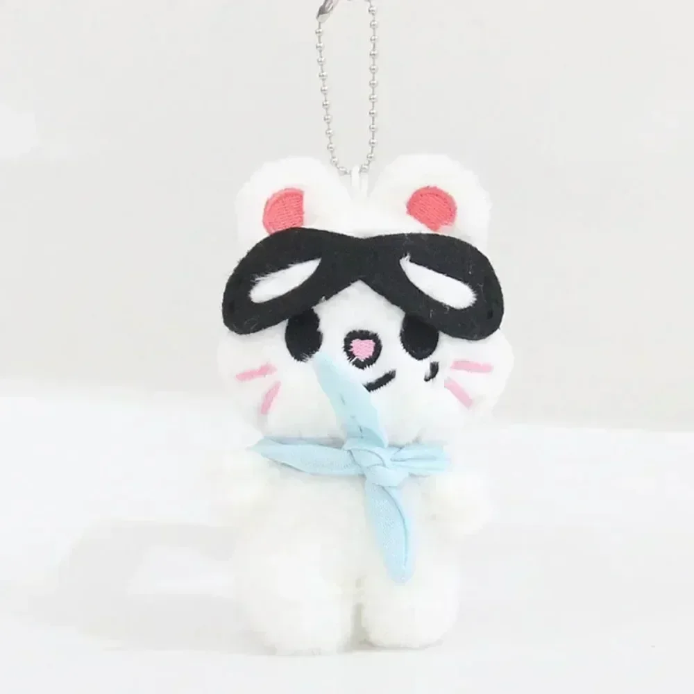 New Pilot Keychain Plush Toy Plush Animal Fan's Glasses Pilot Li Longfu Plush Doll Indoor Ornament Toy