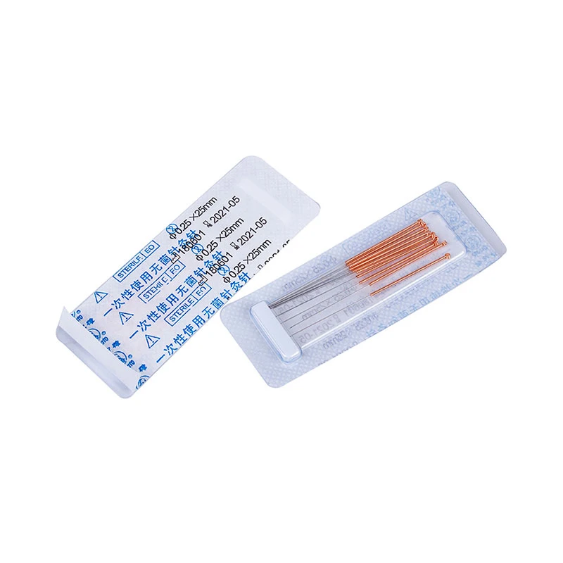 100 Copper handle Acupuncture Needl Hwato Disposable Sterile Chinese Acupuncture Needles Therapy Face Multi Size Wholesale