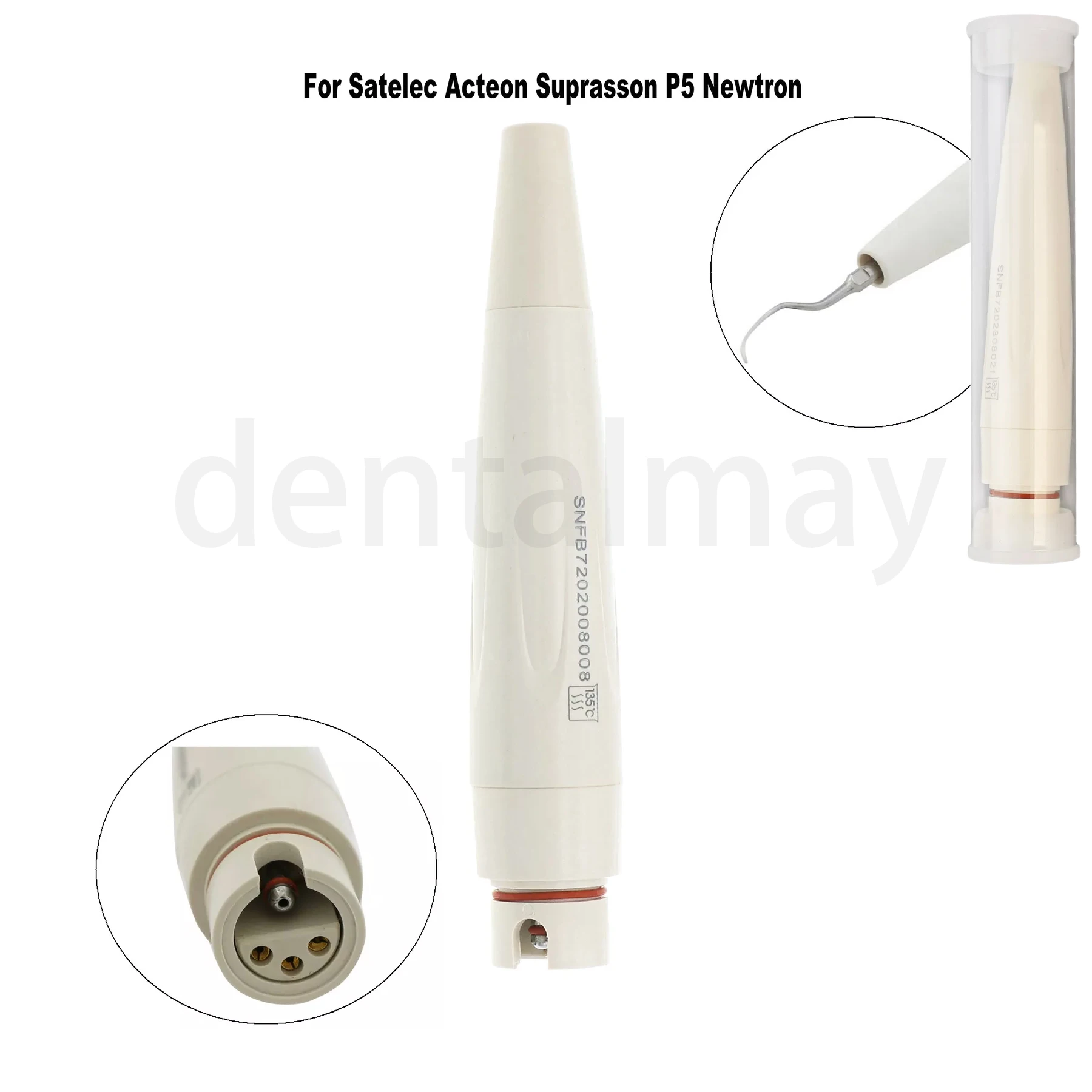 

Satelec ACTEON Suprasson P5 Newtron Fit Dental Ultrasonic Scaler Handpiece FB7 Autoclavable at 135℃