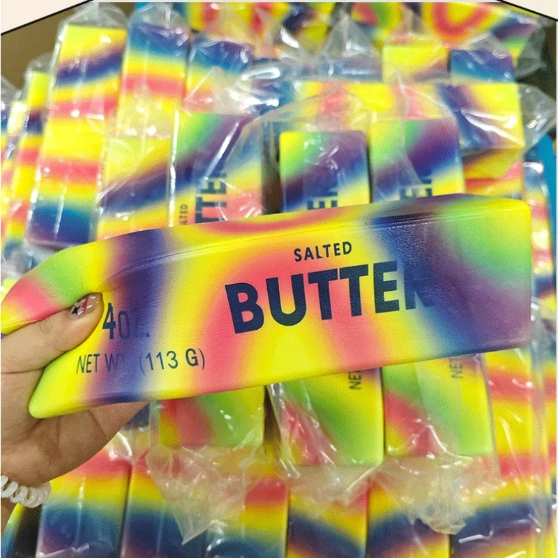 Hot 23cm Extra Large Butter Stick Soft and Slowly Rebound Stress Relieving Toy, Hand Relaxation, Squeezing Toy Gift