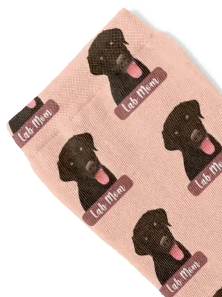 Chocolate Lab Mom Socks set luxe Men's Socks Women's