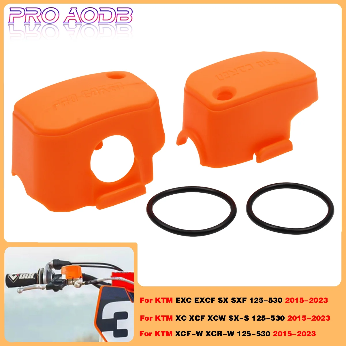 Motocross Brake Clutch Plastic Master Cylinder Protect Covers For KTM XCR-W XCF-W XC-W XCF SX-S SX-F XC SX EXC 125-530 2015-2023