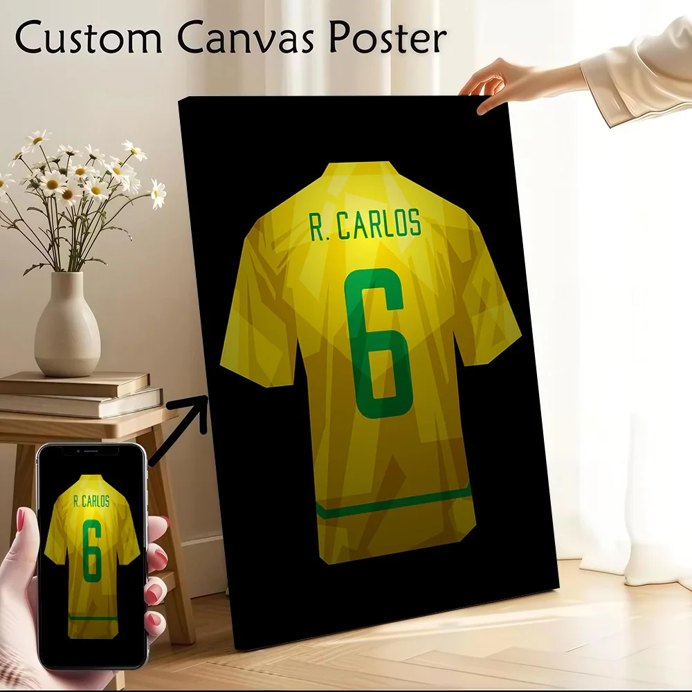 Póster de Roberto Carlos Brasil 2002, pintura en lienzo impresa personalizable para imágenes, decoración artística de pared, decoración para sala de estar y hogar