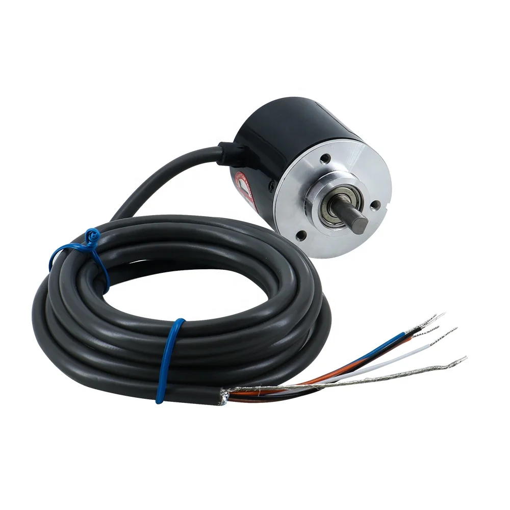 HLTNC 100 200 360 500 600 1000 1024 2000 2500 codificador rotatorio de ascensor fotoeléctrico Incremental de pulso serie E6B2-CWZ6C para Cnc