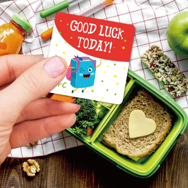 

60pcs Pieces Lunch Box Notes for Kids Cute Lunchbox Notes for Kindergartners