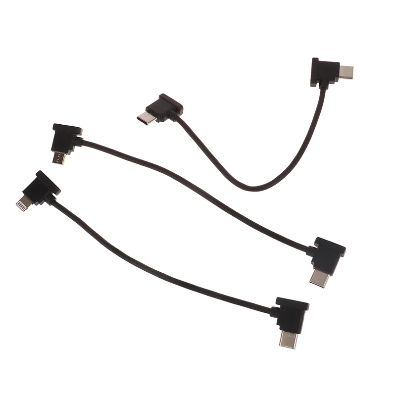 15cm Extended Data Cable Type-C Adapter Wire Connector Mobile Phone Tablet Data Line for DJI Mavic 2/Ari 2/2S/Mini 2 Drone