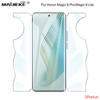 2Pcs Full Budy Butterfly Screen Protector For Huawei Honor Magic 6 Pro Magic 5 Pro Magic 6 Lite Front Back Hydrogel Film