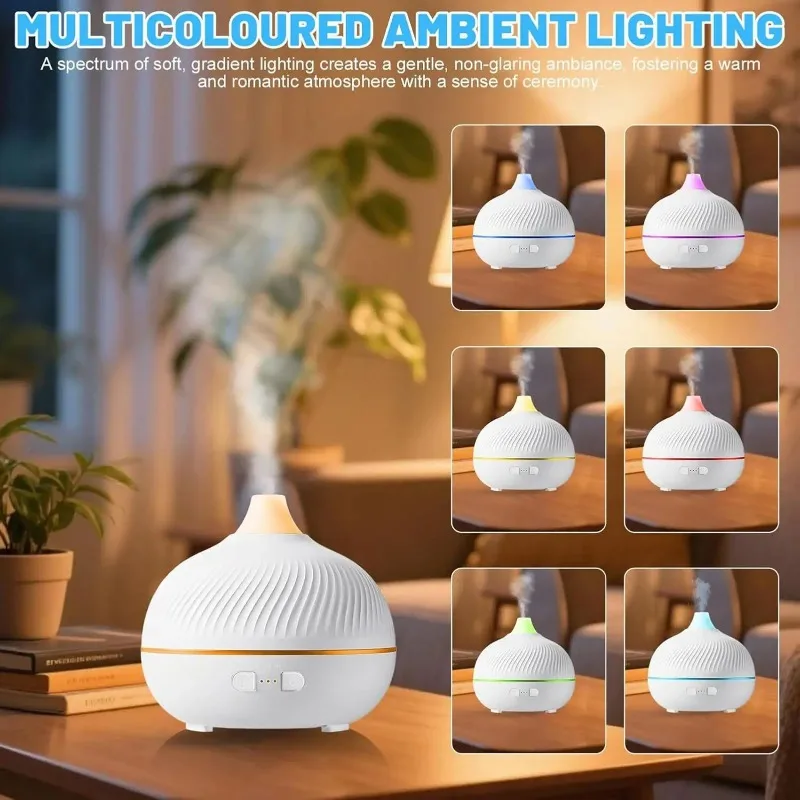 

Ароматерапевтический аппарат с луковой головкой, ультразвуковой увлажнитель воздуха, красочная атмосфера, свет, машина для ароматерапии, увлажнитель воздуха для отеля, спа