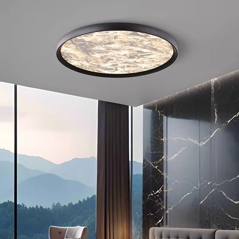 

2024 new ultra-thin high-end cloud bedroom lamp ceiling lamp modern simple eye protection minimalist master bedroom room lamp