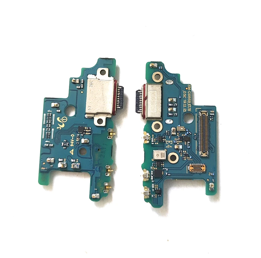 1Pcs For Samsung Galaxy S20 Plus S20 Ultra FE S21 G986N G981U G988N G781V/B USB Charger Board Connector Dock Charging Flex Cable