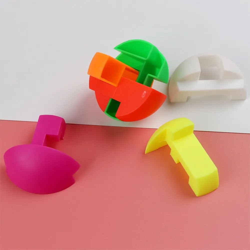 Plastic Children Education Toy Gift Assembling Ball Puzzle Block Toy Ball