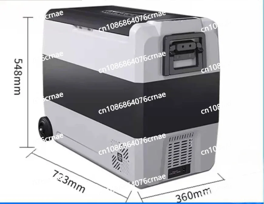 Fridge Quick Refrigeration Home Outdoor Picnic Cool 60L Alpicool Auto Car Refrigerator 12V Compressor Portable Freezer Cooler