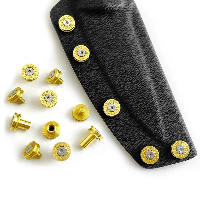 Funda Kydex para pistola con tornillería de latón y acero - imagen 4
