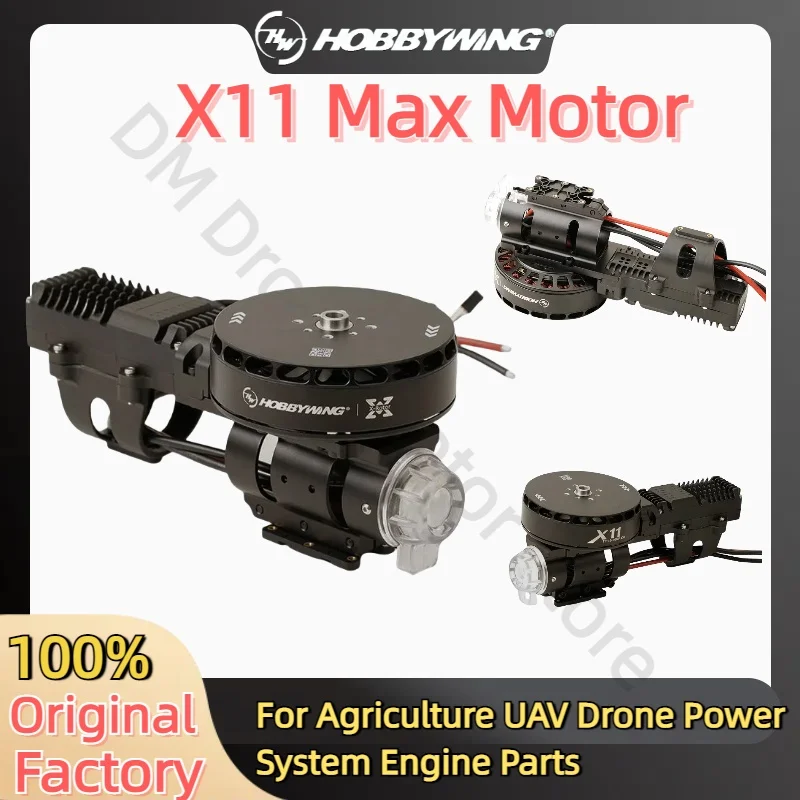 Hobbywing XRotor X11 Max 11122 Motor Integrated Power Motor 18S ESC 60KV for Heavy Load Multirotor Agriculture Drone Accessories