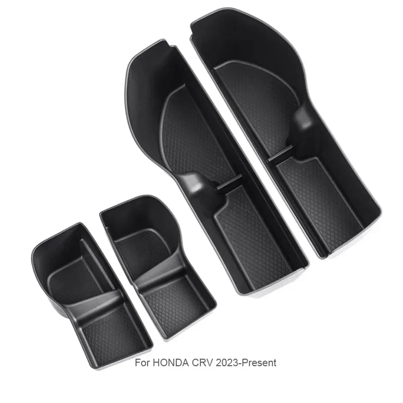 Car Below Center Console Armrest Compartment Organizer Door Storage For HONDA CRV 2023-Present Vehicle Cabin Part Accessory