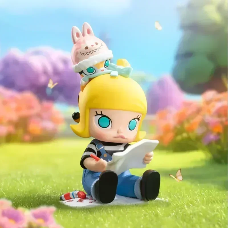 

POP MART Look for MOKOKO Series Blind Box Anime Figure - Cute Desktop Ornament Original Guess Bag Collectible Doll Gift for Fans