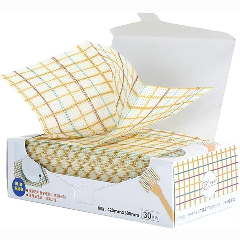 30Pcs Cleaning Towels, Disposable Dish Cloths, Handy Cleaning Wipes House Kitchen Cleaning Tools Wiping Rags Placemats