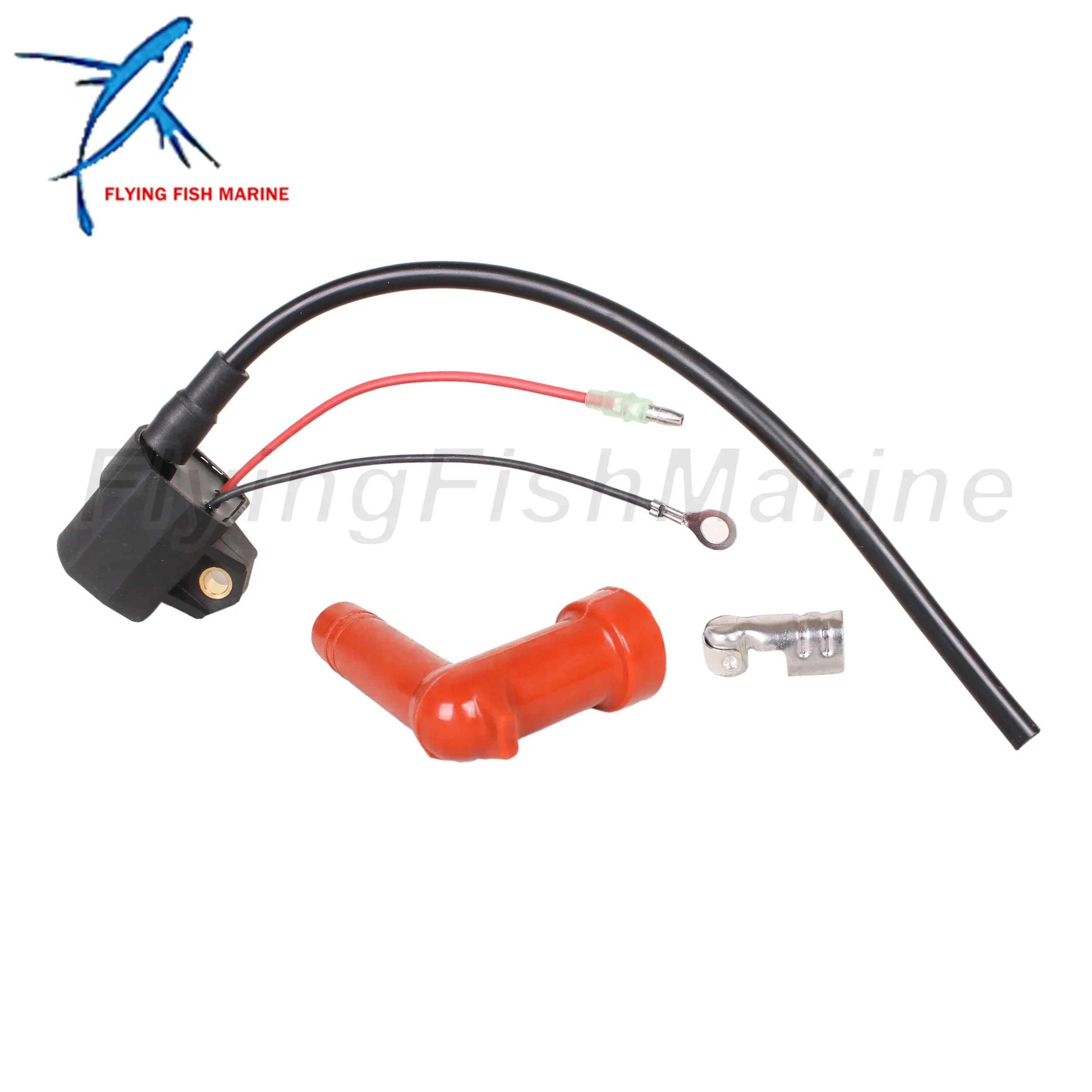 Boat Motor 6R3-85570-00 6R3-85570-01 187-6391 18-5128 Ignition Coil Assy for Yamaha 115HP 130HP 150HP 175HP 200HP 225HP V4 & V6