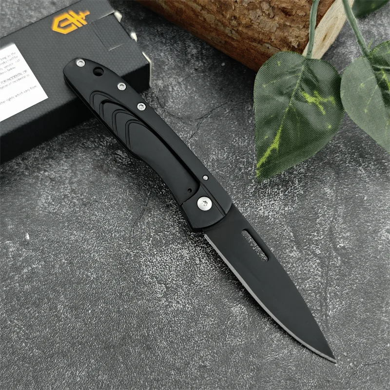 GB STL 2.0 Light folding knife 420 steel handle 5Cr13Mov Blade Outdoor Tactical Hunting Hiking survival EDC Pocket Tool Boy gift