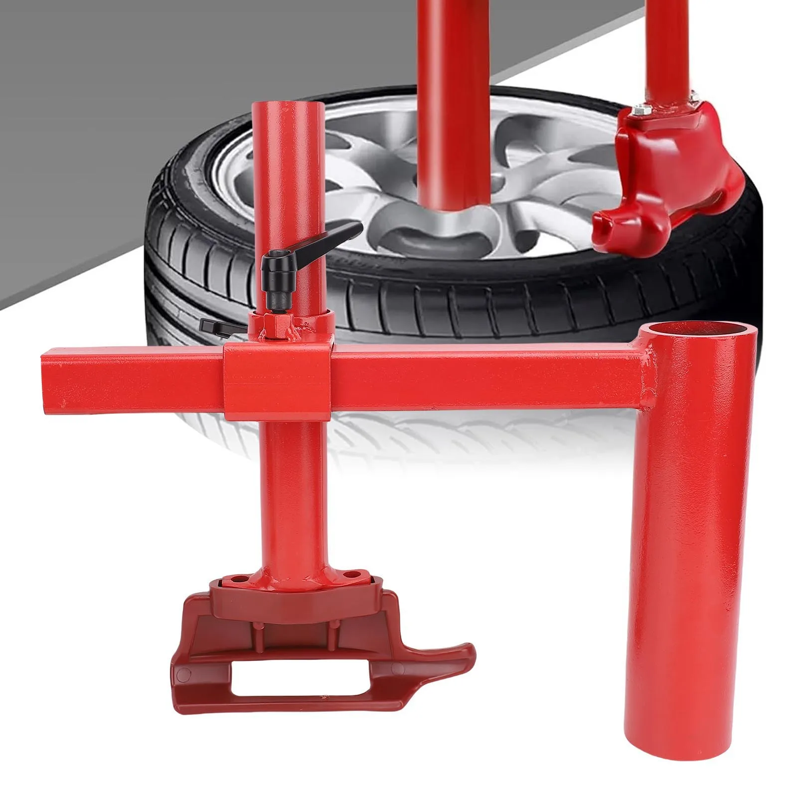 Kit de tête de canard pour changeur de pneus manuel, mise à niveau pour la plupart des pneus de voiture, acier allié de 16 à 21 pouces, sans cône argenté