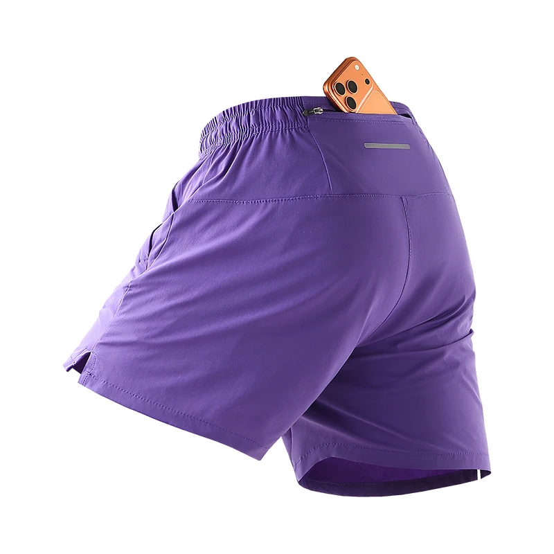 

Summer Ice Silk Shorts Men Women Thin Breathable Casual Loose Elastic Running Fitness Pants Sports Quick Dry Plus Size Trousers