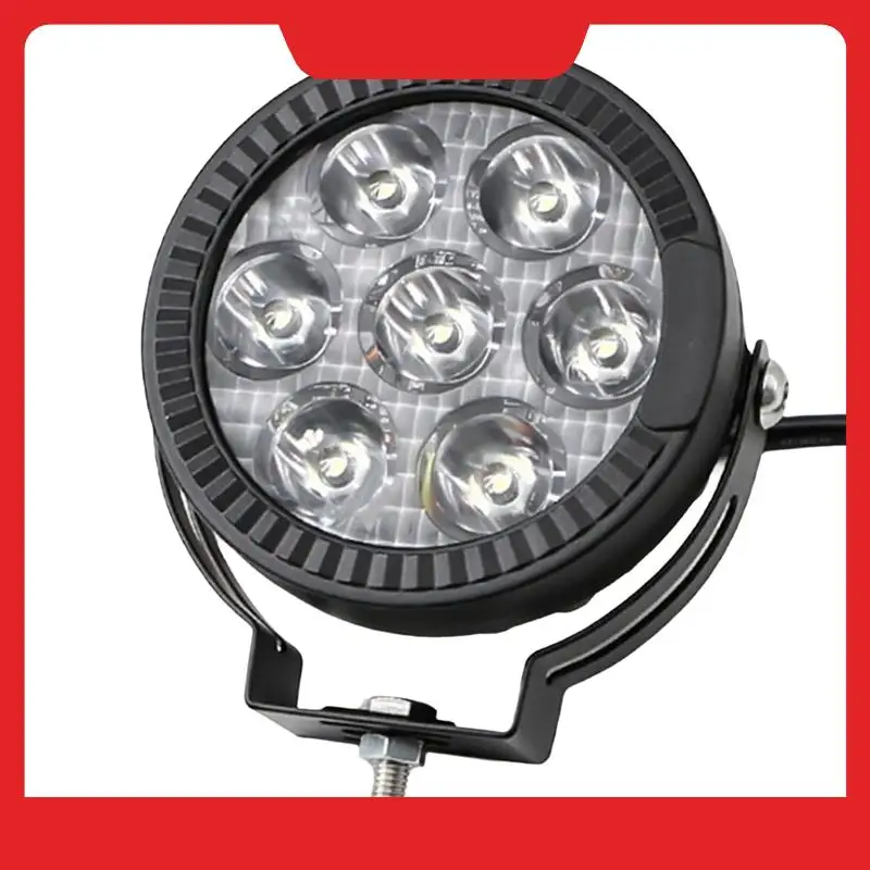 Luz LED de trabajo para motocicleta, foco antiniebla, lámpara de conducción para faro de motocicleta, 12-60V