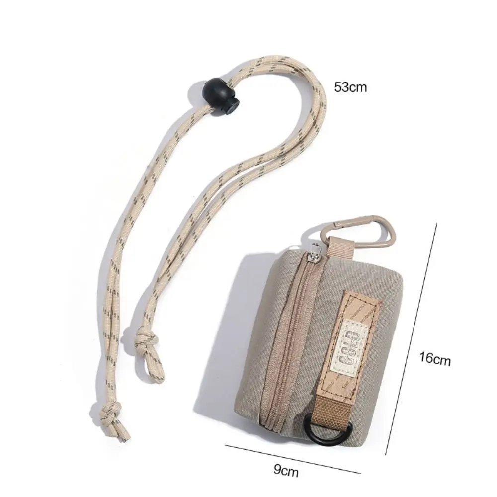 Newest Mini Coin Purses Men Women Couples Crossbody Bag Portable Wallets Earphone Key Shoulder Bags Hip Hop Casual All-match