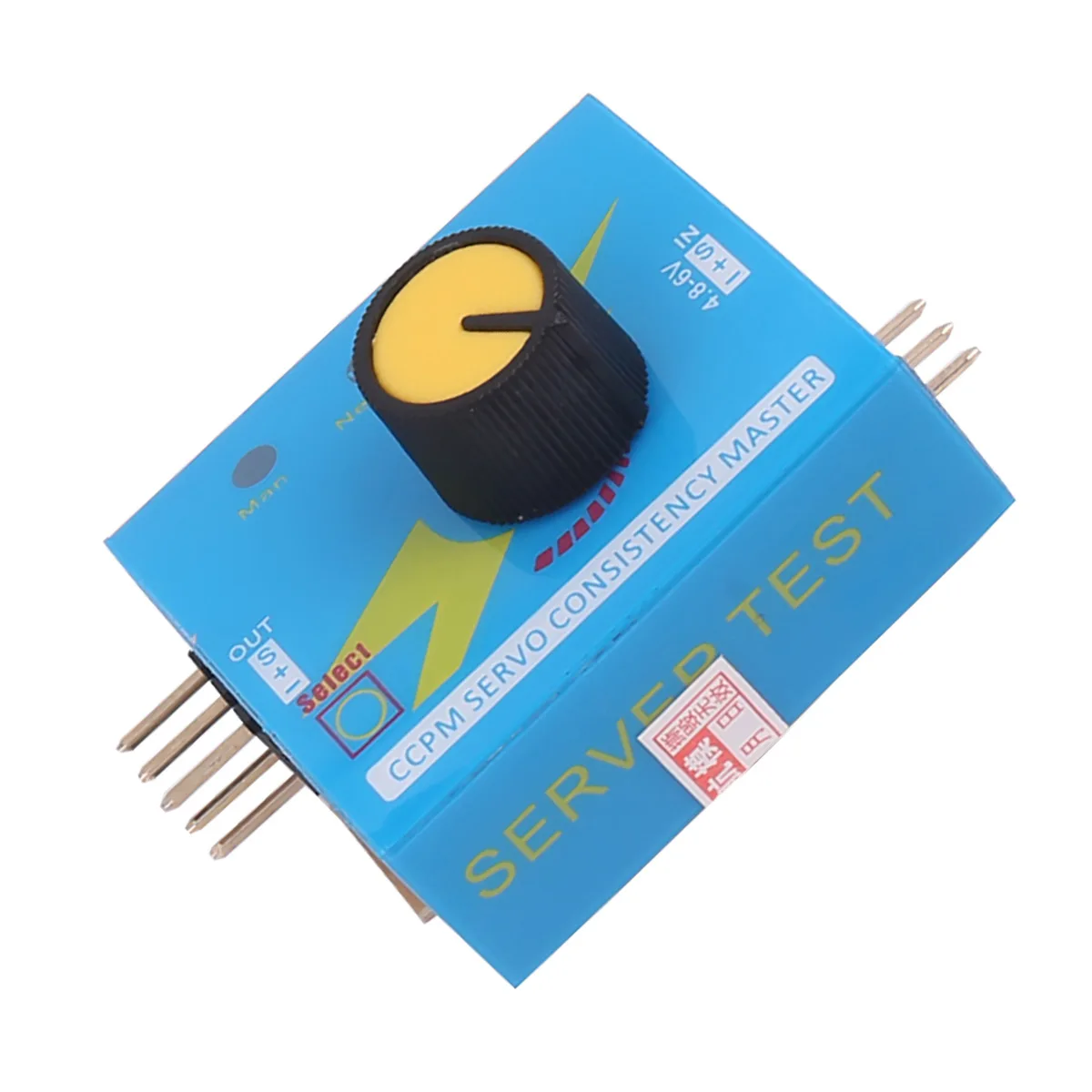 1/10/30/50/100Pcs Simple Servo Tester Electronic Speed Controller ESC Detector Built In Three Speed Gear Indicator Lights
