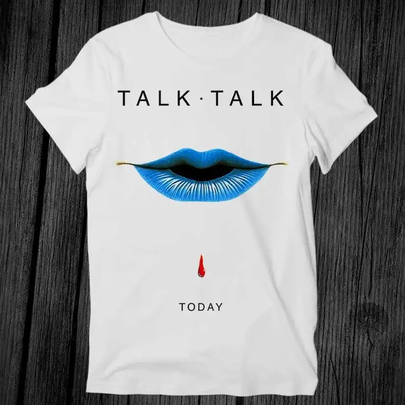 

Talk Talk Today Rock Punk Vinyl T Shirt Unisex Adult Mens Womens Gift Cool Music Fashion Top Vintage Retro Tee G275