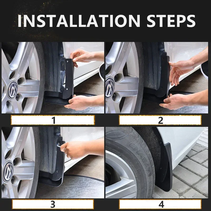 Car Front Rear Mud Flap Mudguards Splash Guards for Mazda CX-5 CX5 KE KF 2021 2022 Accessory